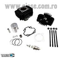 Set motor (kit cilindru) + chiulasa Yamaha PW (81-19) 2T AC 50cc D40.00 bolt 10